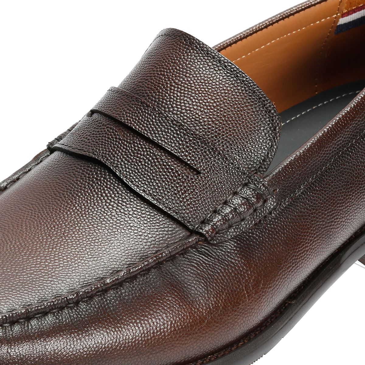 Ben Sherman Hester Leather Men's Brown Loafers - Image 7