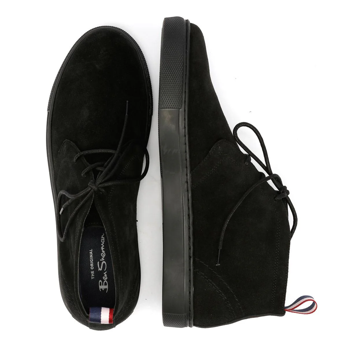 Ben Sherman Parka Suede Men's Black Boots - Image 8