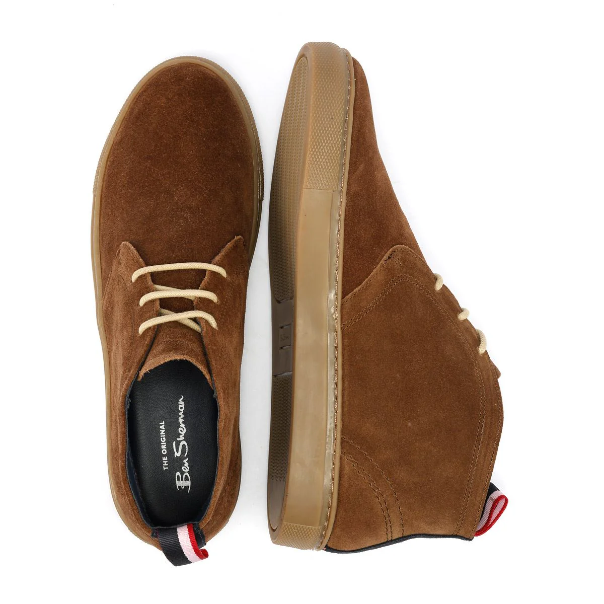 Ben Sherman Parka Suede Men's Brown Boots - Image 7
