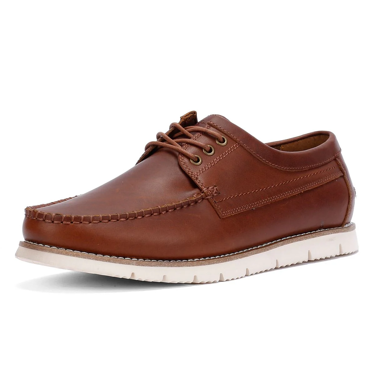 Ben Sherman Soho Suede Men's Brown Lace-Up Shoes - Image 3