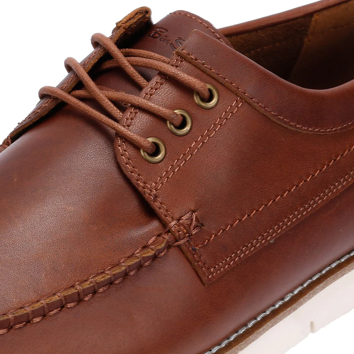 Ben Sherman Soho Suede Men's Brown Lace-Up Shoes - Image 7