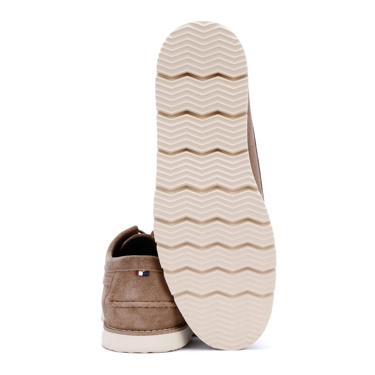 Ben Sherman Soho Suede Men's Stone Lace-Up Shoes - Image 4