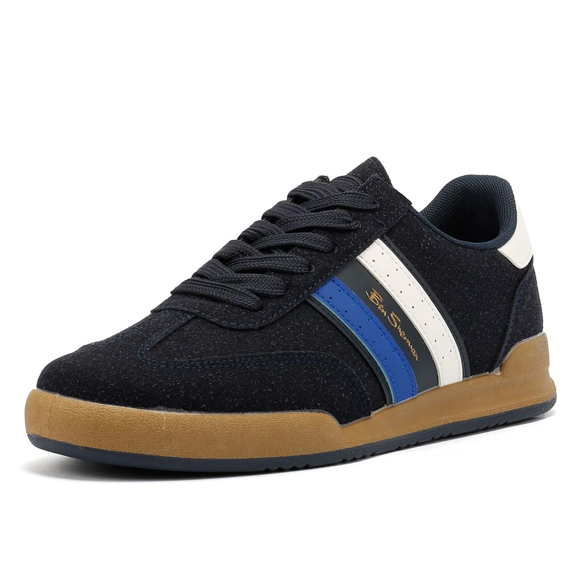Ben Sherman Sokka Men's Navy Trainers - Image 3