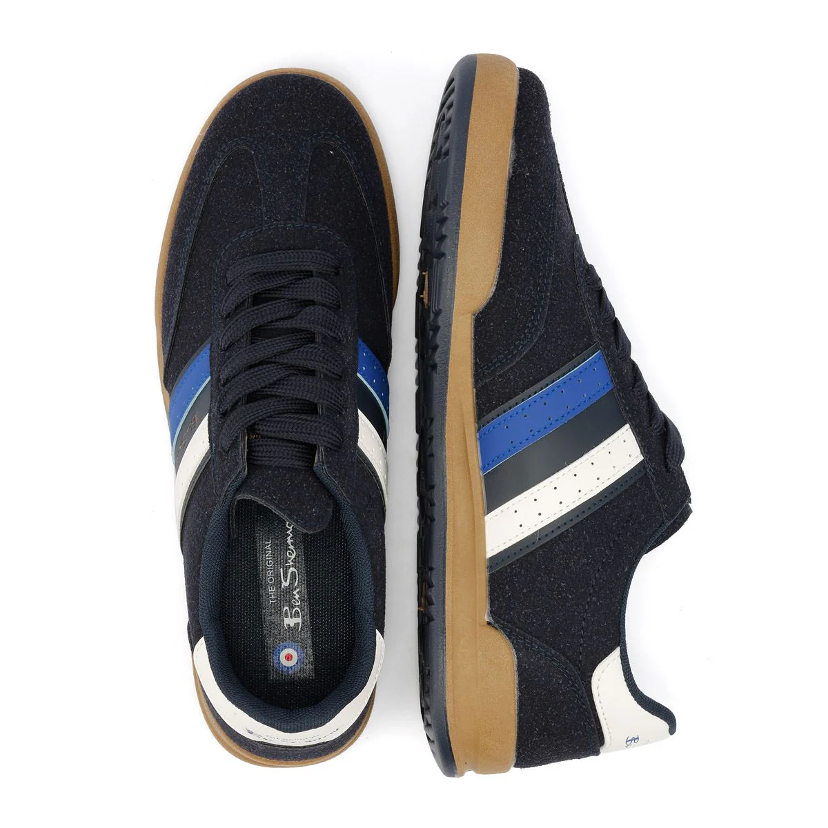 Ben Sherman Sokka Men's Navy Trainers - Image 8