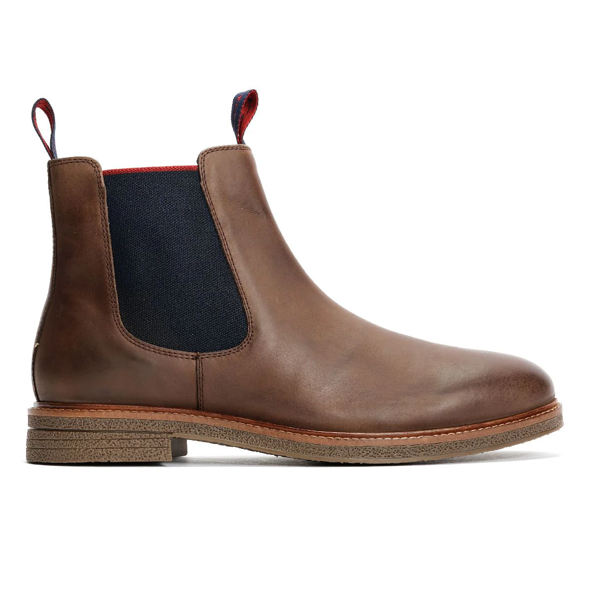 Ben Sherman Walker Chelsea Leather Men's Brown Boots - Image 5