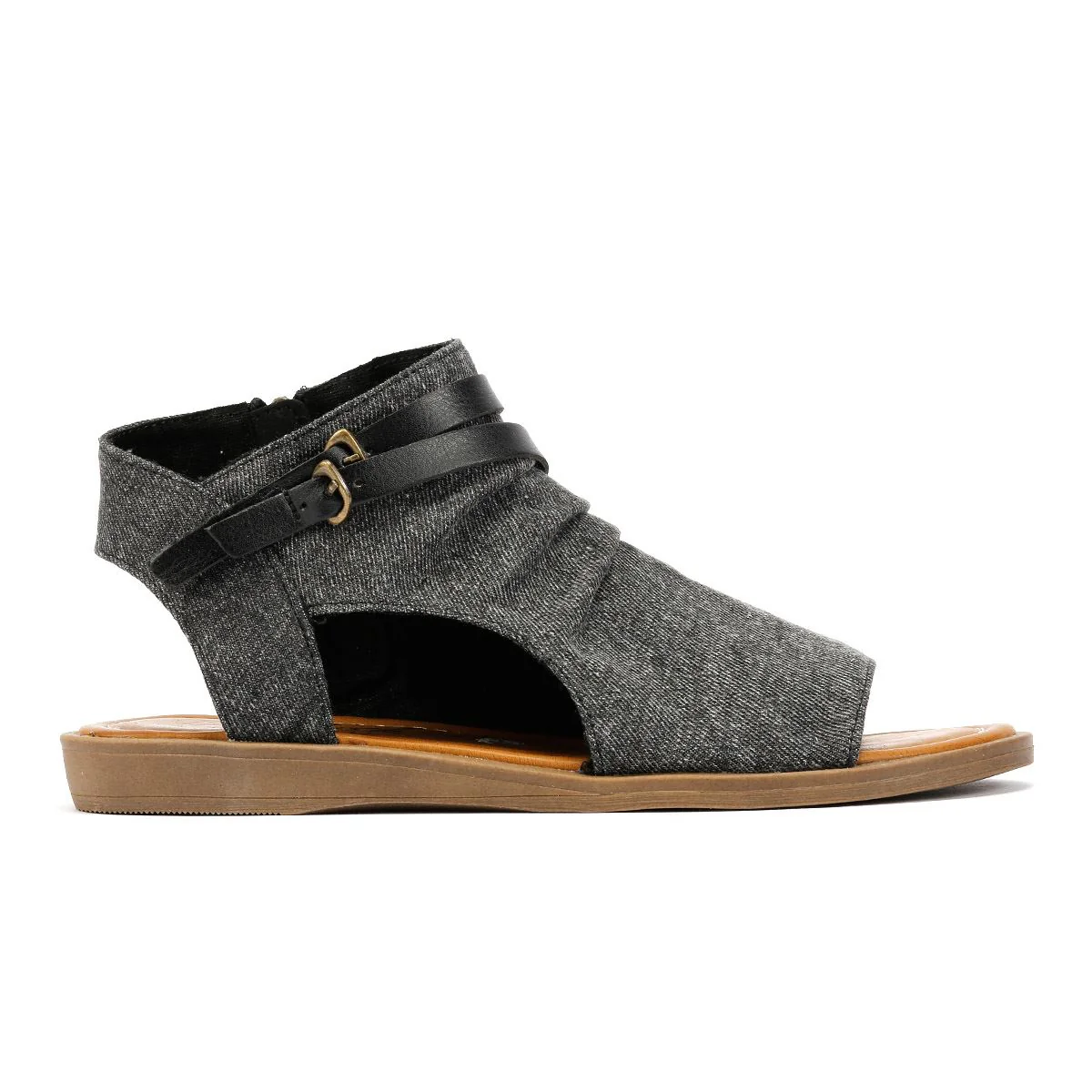 Blowfish Malibu Denver Women's Charcoal Sandals - Image 5