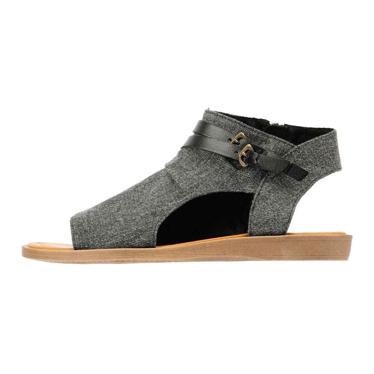 Blowfish Malibu Denver Women's Charcoal Sandals - Image 6