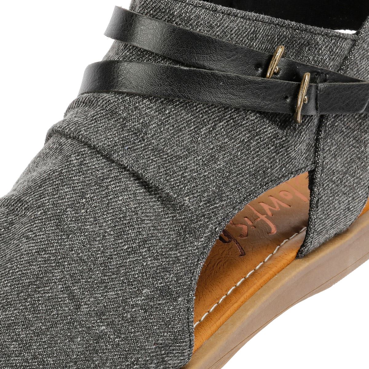 Blowfish Malibu Denver Women's Charcoal Sandals - Image 7