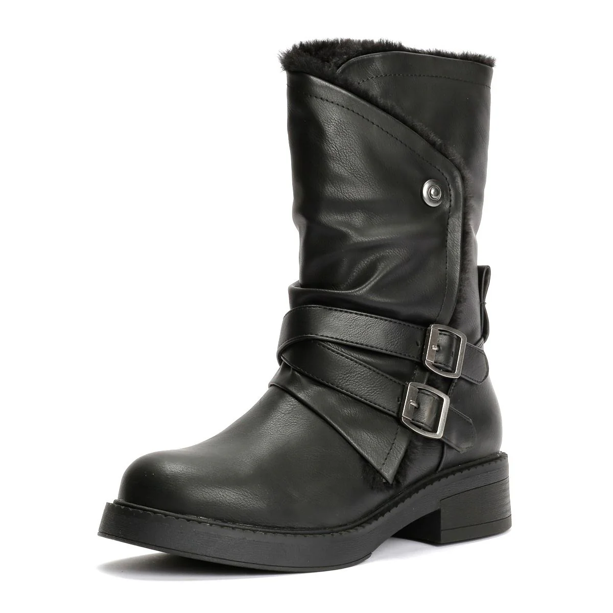 Blowfish Malibu Voyage Cozy Women's Black Boots - Image 3