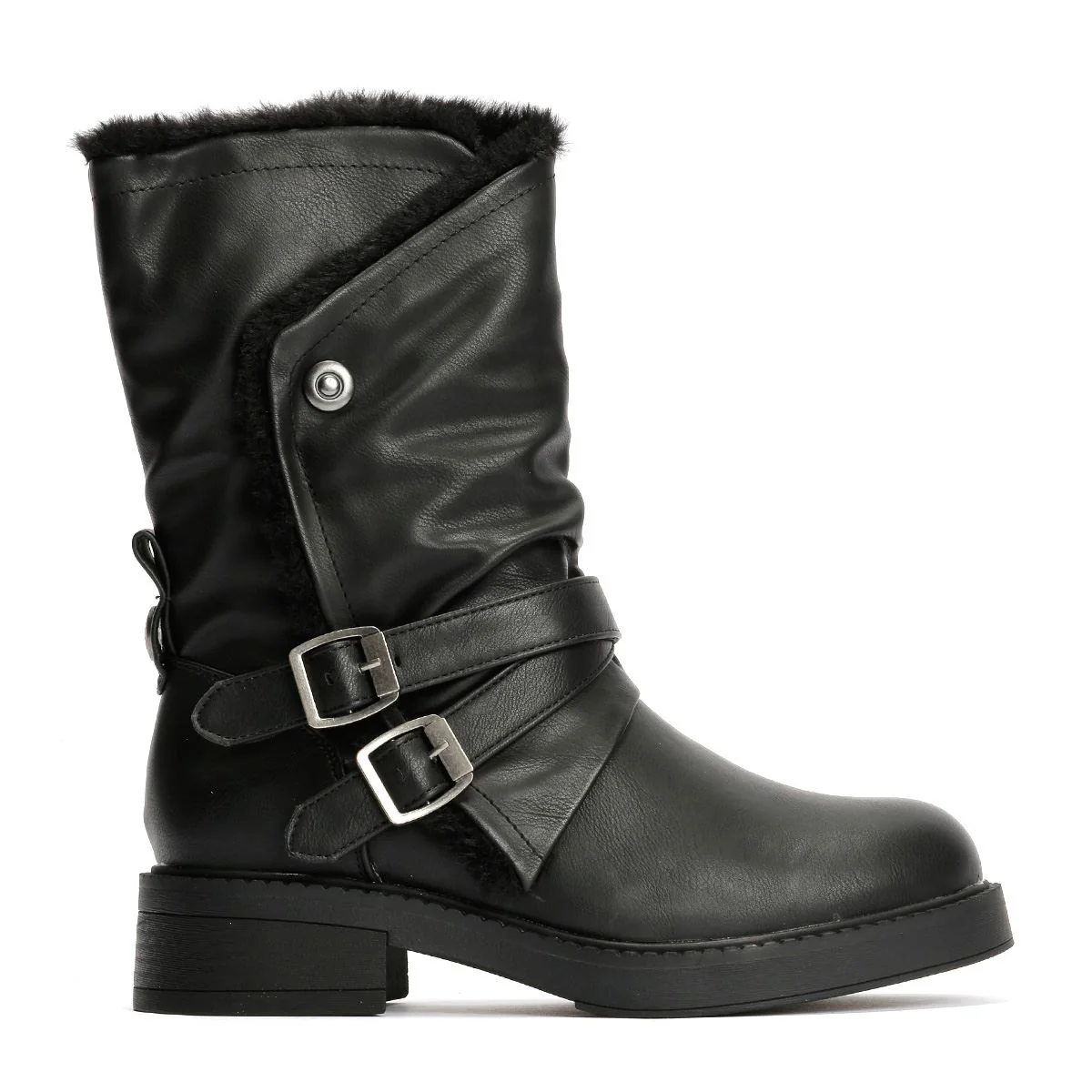 Blowfish Malibu Voyage Cozy Women's Black Boots - Image 5