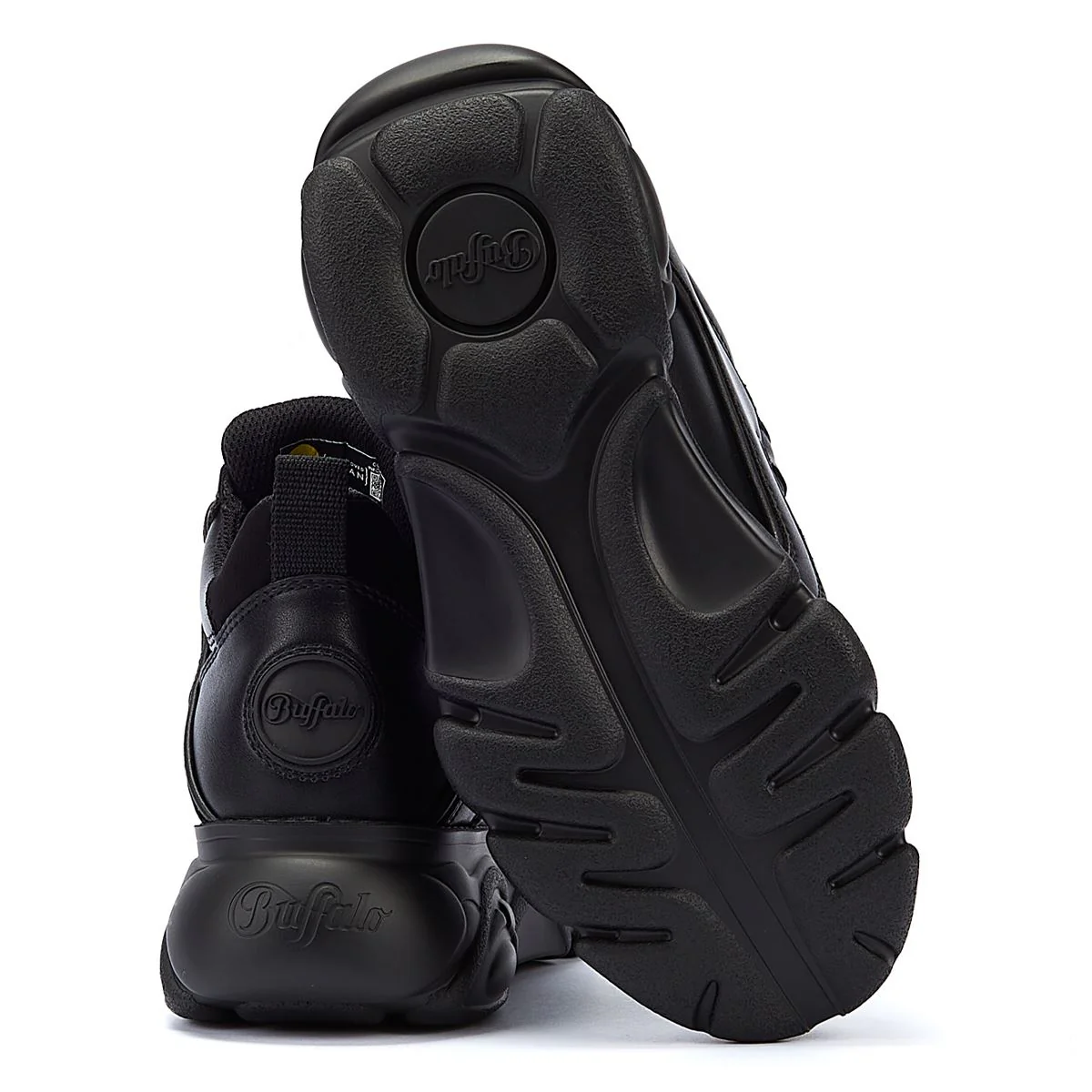 Buffalo CLD Corin Women's Black Trainers - Image 7
