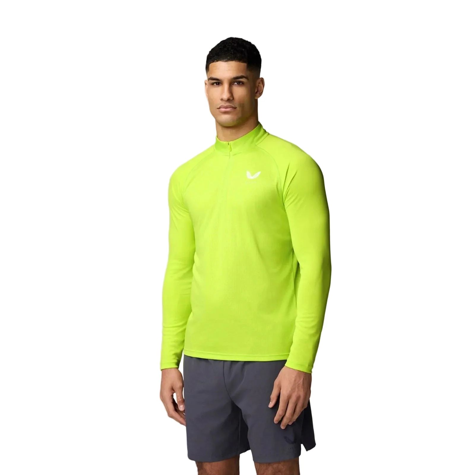 Castore Adapt 1/4 Zip Top Polyester Men's Green - Image 3