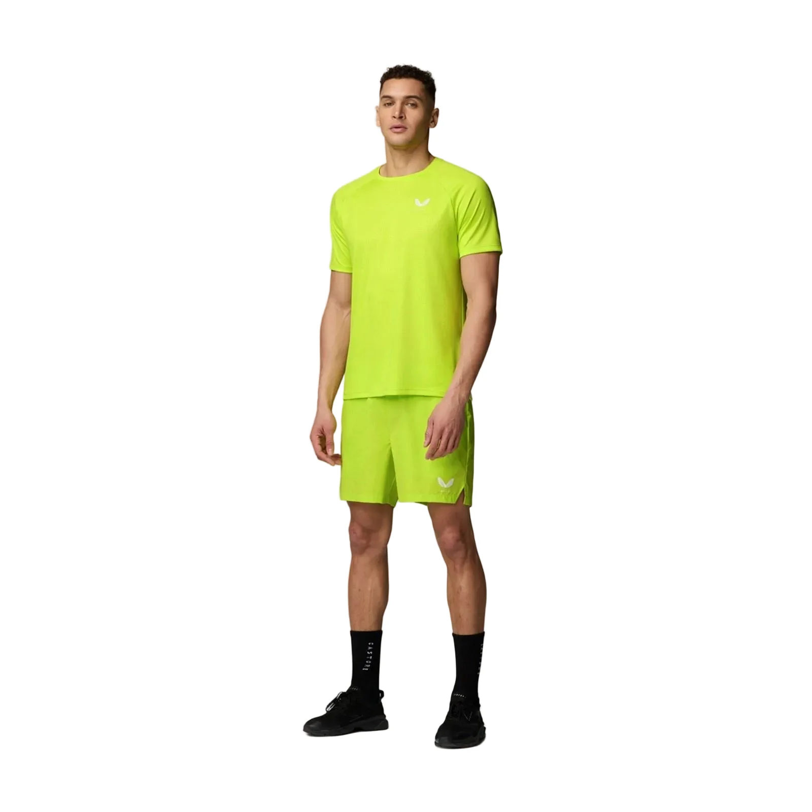 Castore Adapt T-Shirt Polyester Men's Green Activewear T-Shirts - Image 3