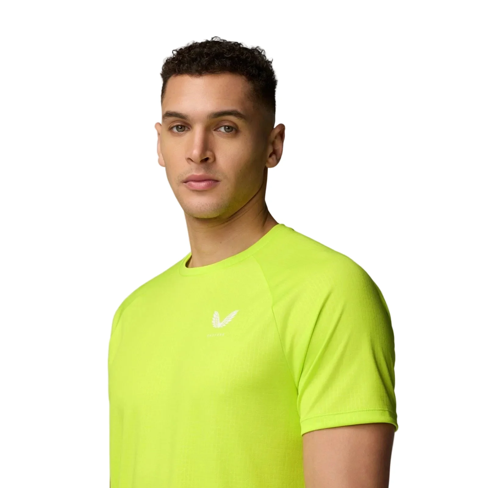 Castore Adapt T-Shirt Polyester Men's Green Activewear T-Shirts - Image 4