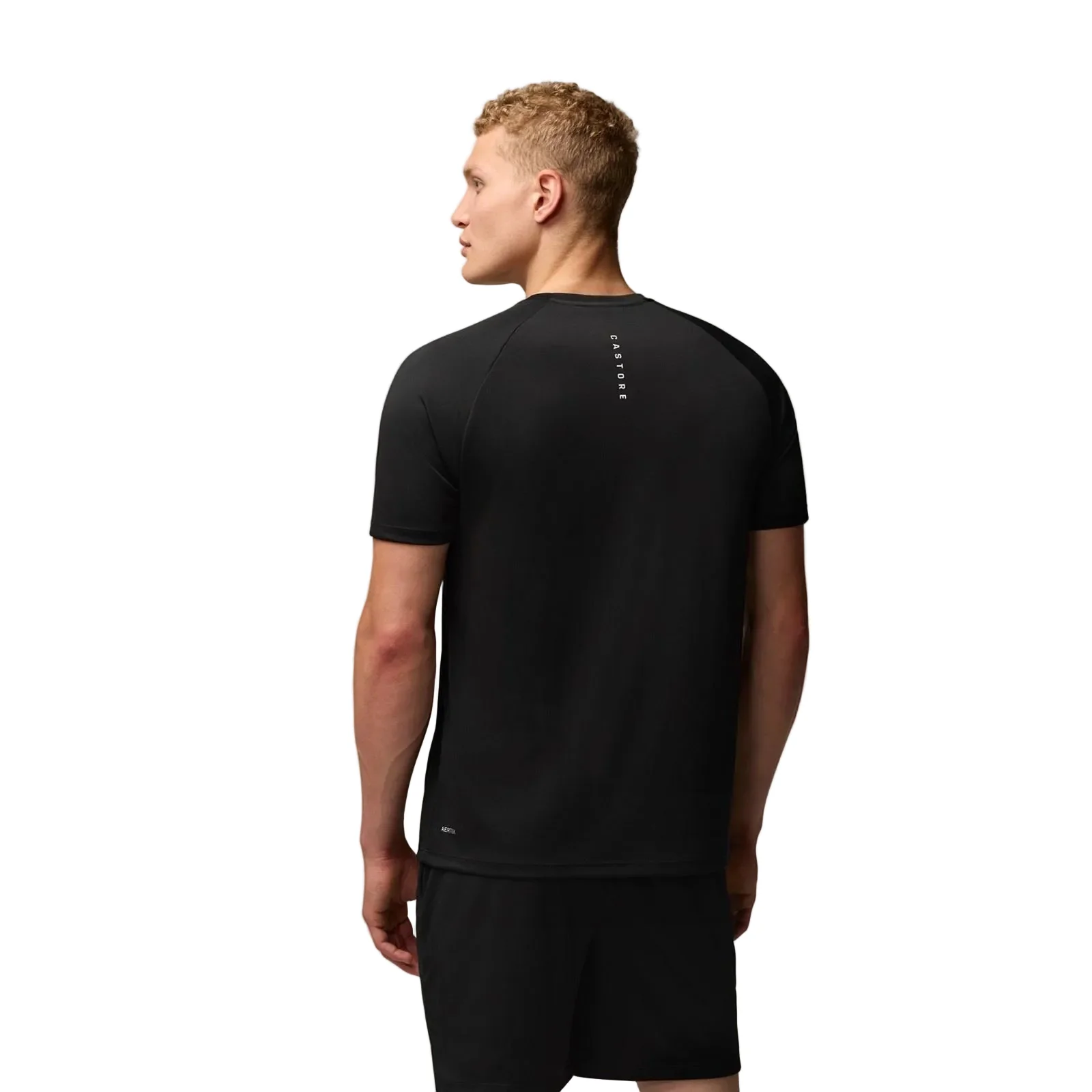Castore Adapt Training T-Shirt Polyester Men's Black Activewear T-Shirts - Image 2