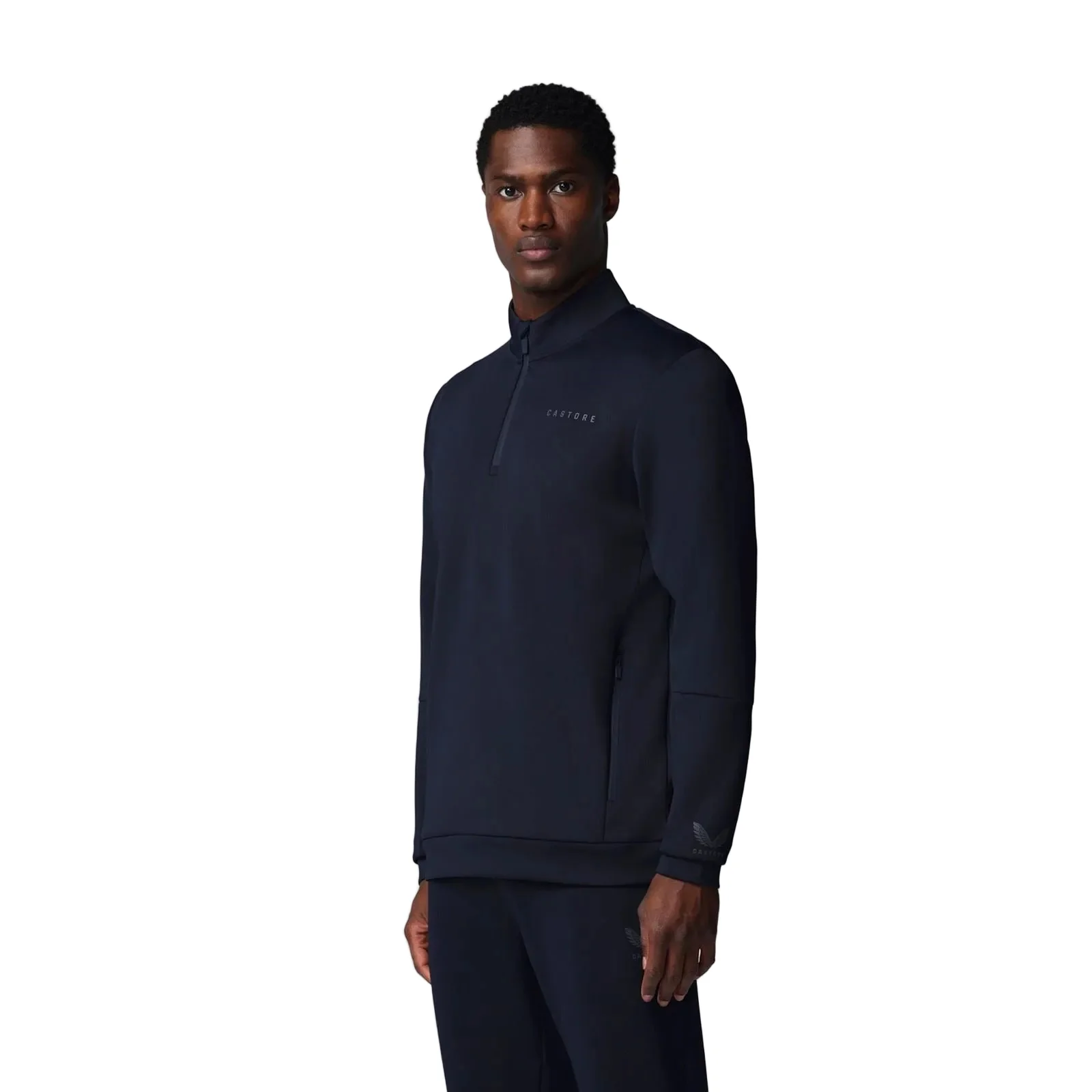 Castore Flex 1/4 Zip Men's Blue Sweatshirt - Image 3