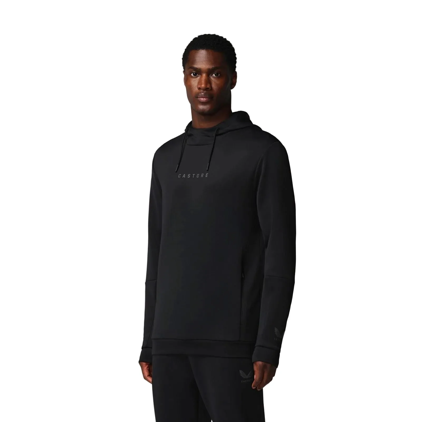 Castore Flex Hoodie Men's Black Hooded Sweatshirt - Image 3