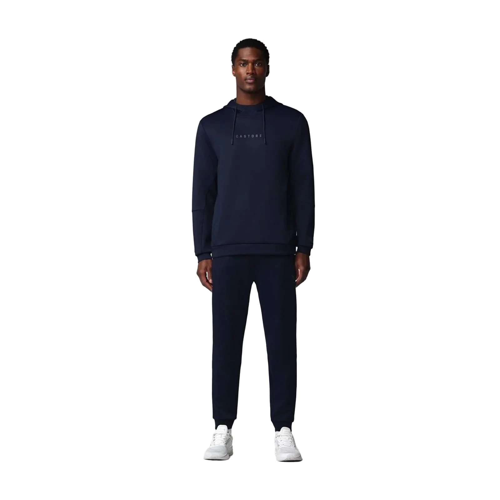 Castore Flex Hoodie Men's Blue Hooded Sweatshirt - Image 4