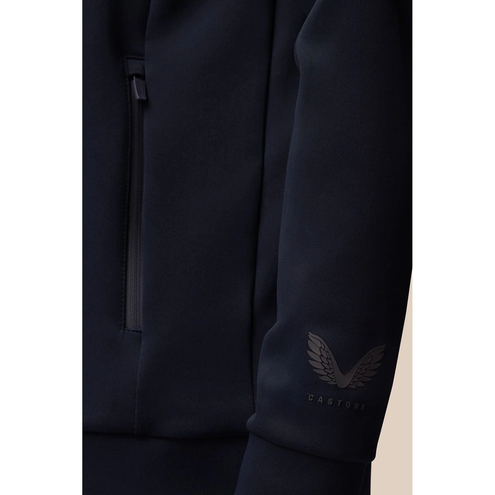 Castore Scuba 1/4 Zip Polyester Men's Blue Sweatshirt - Image 7