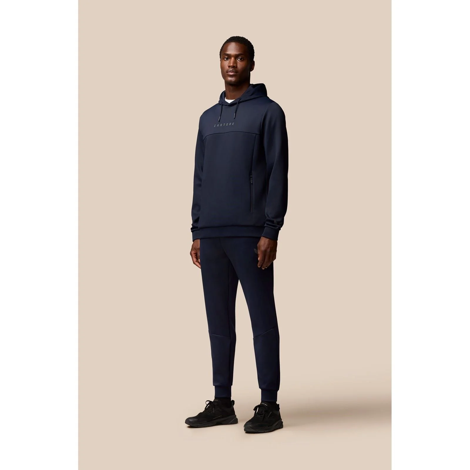 Castore Scuba Hoody Polyester Men's Blue Hooded Sweatshirt - Image 4