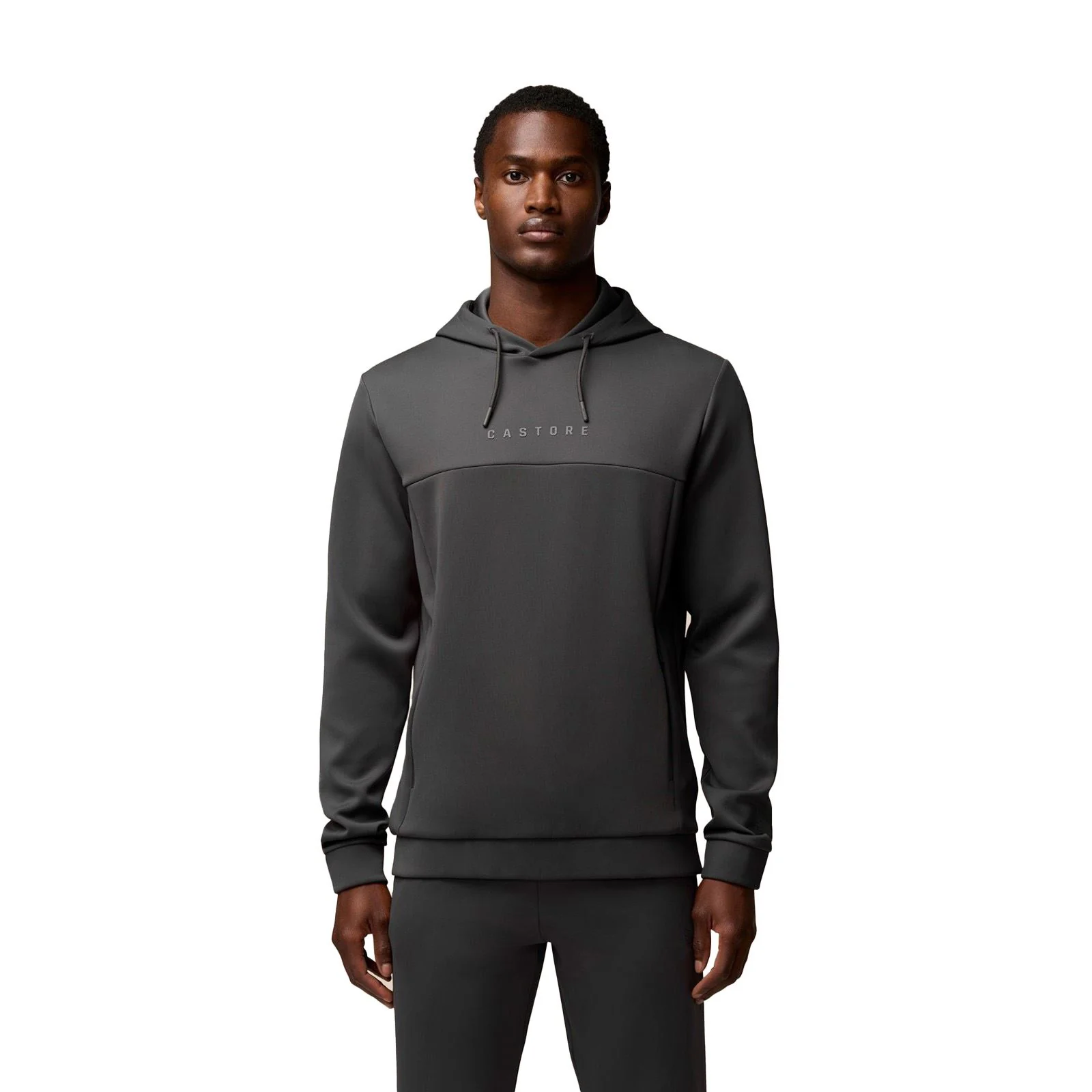 Castore Scuba Hoody Polyester Men's Grey Hooded Sweatshirt