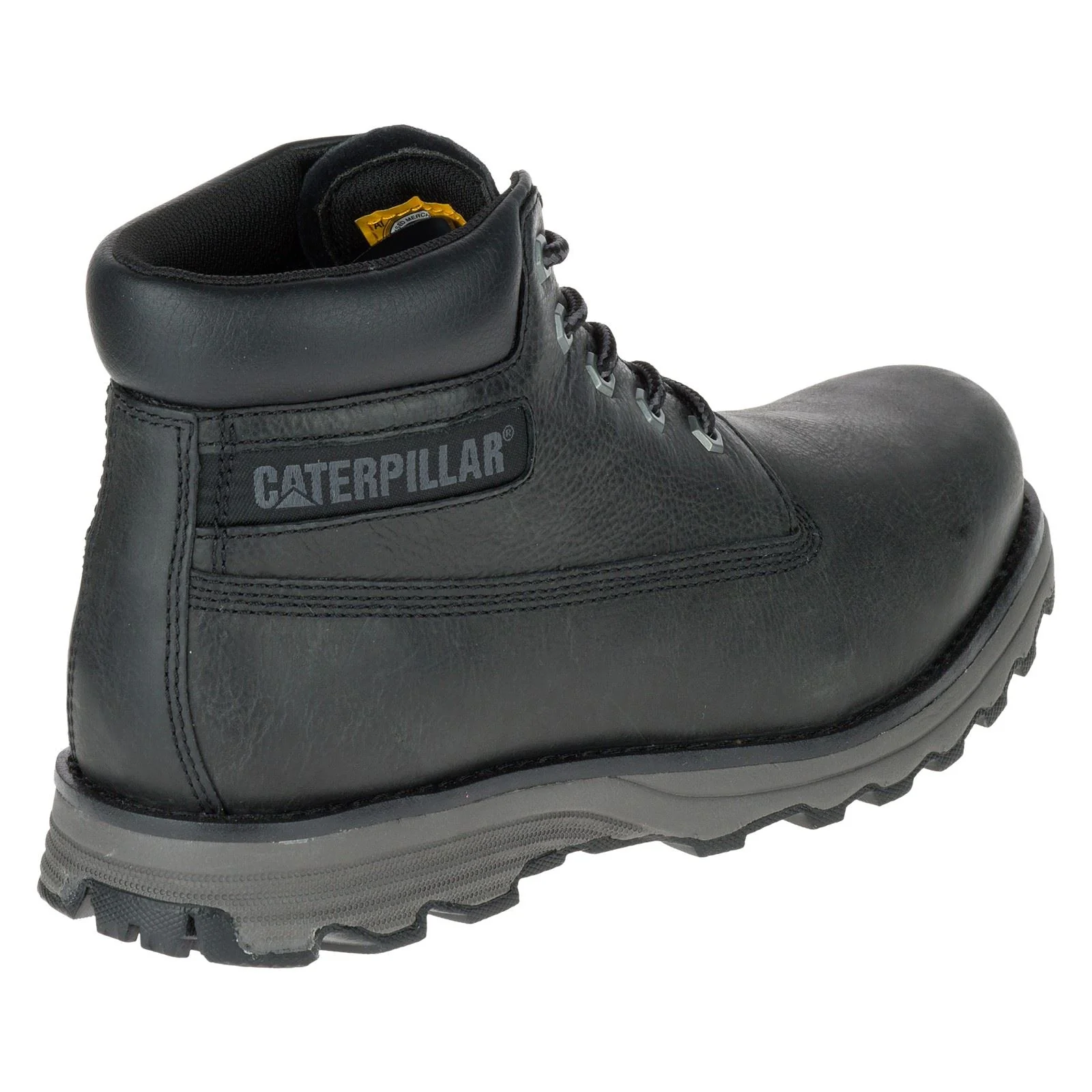 CAT Lifestyle Founder Nubuck Leather Men's Black Ankle Boots - Image 8