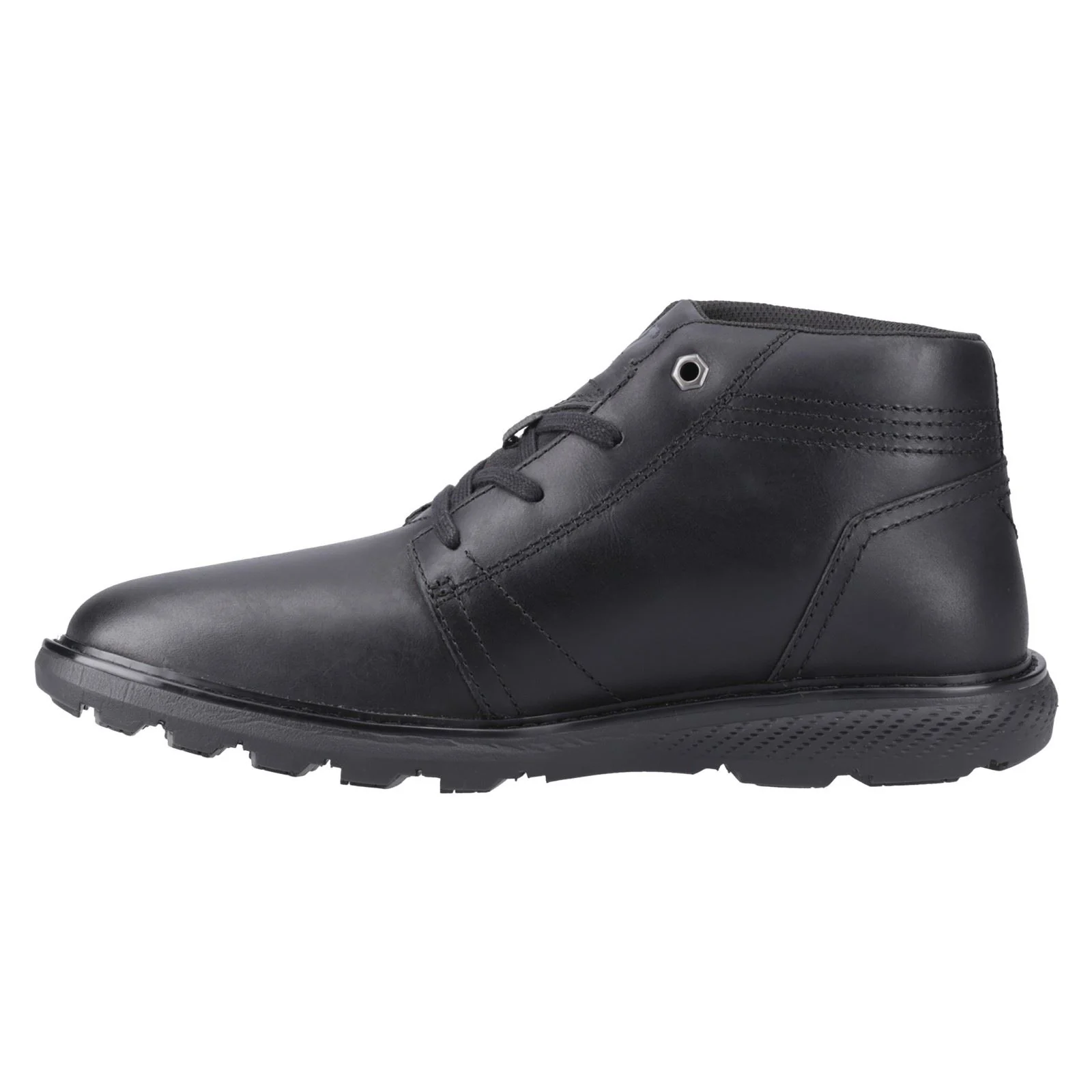 CAT Lifestyle Trey 2.0 Leather Men's Black Ankle Boots - Image 9