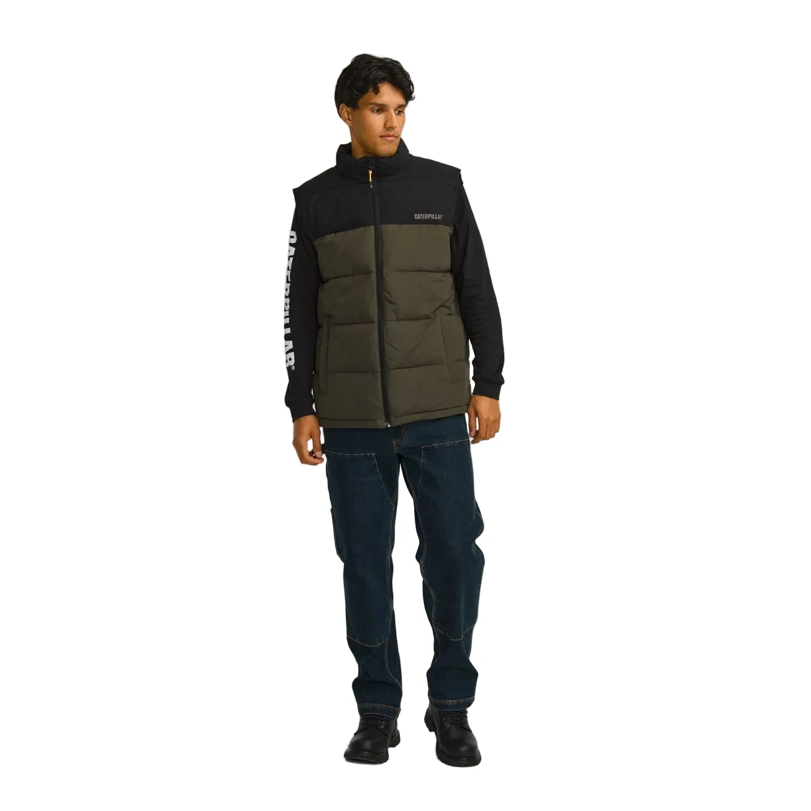 Caterpillar Arctic Zone Men's Moss Gilets - Image 3