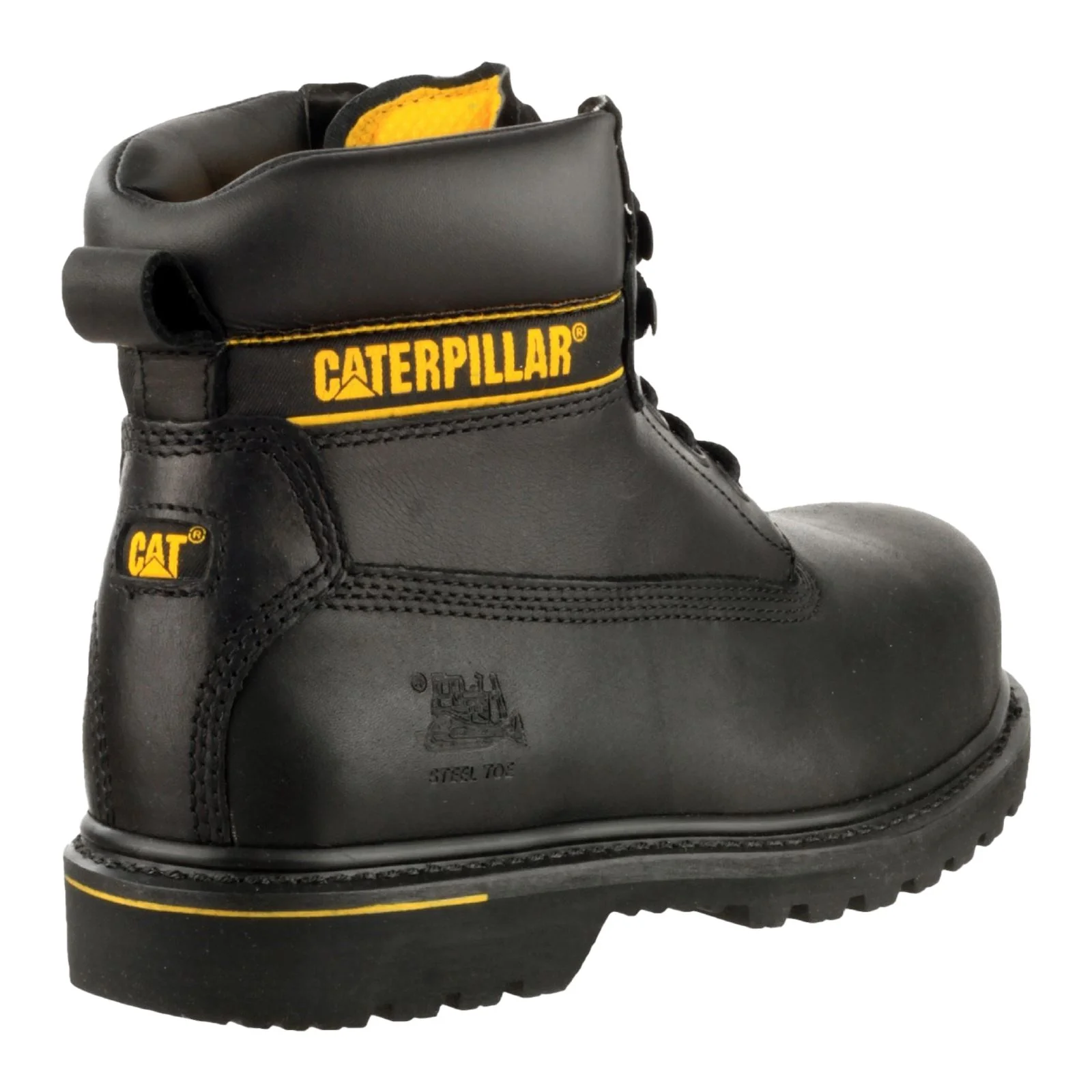 Caterpillar Men's Holton Safety Boot in Black - Image 7
