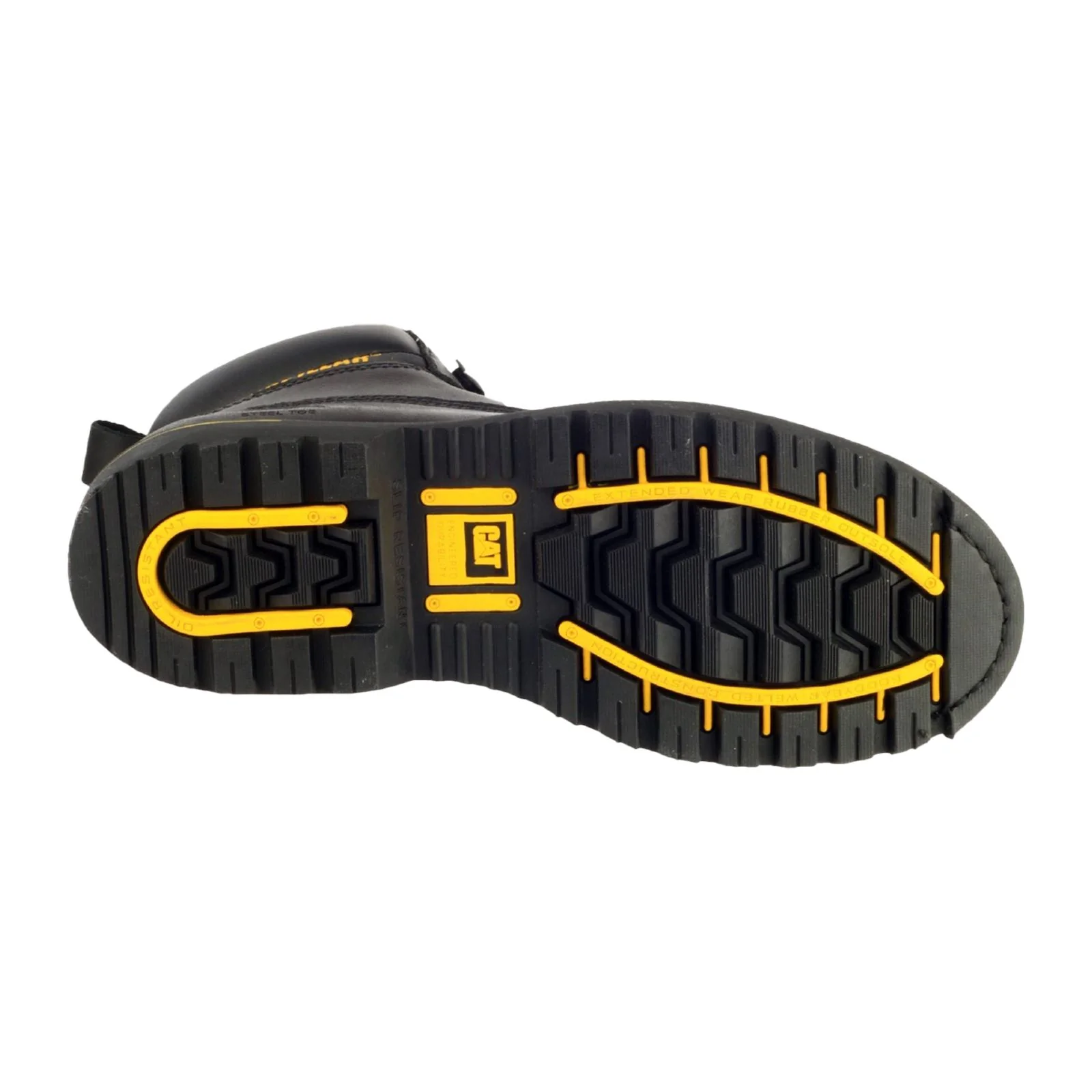 Caterpillar Men's Holton Safety Boot in Black - Image 9