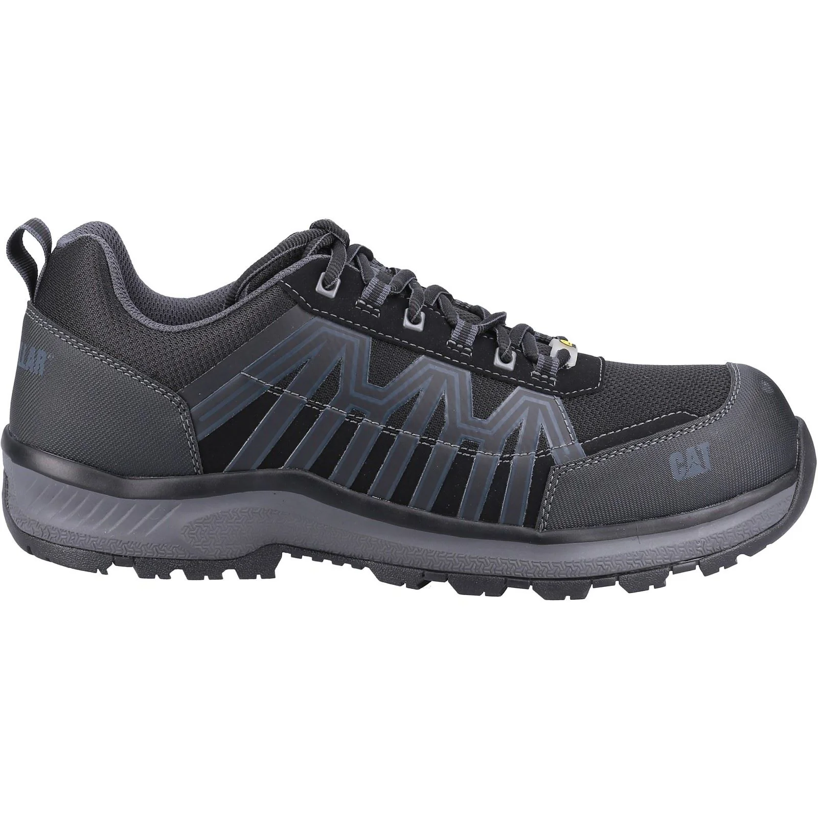 Caterpillar Men's Charge S3 Safety Trainer in Black - Image 4