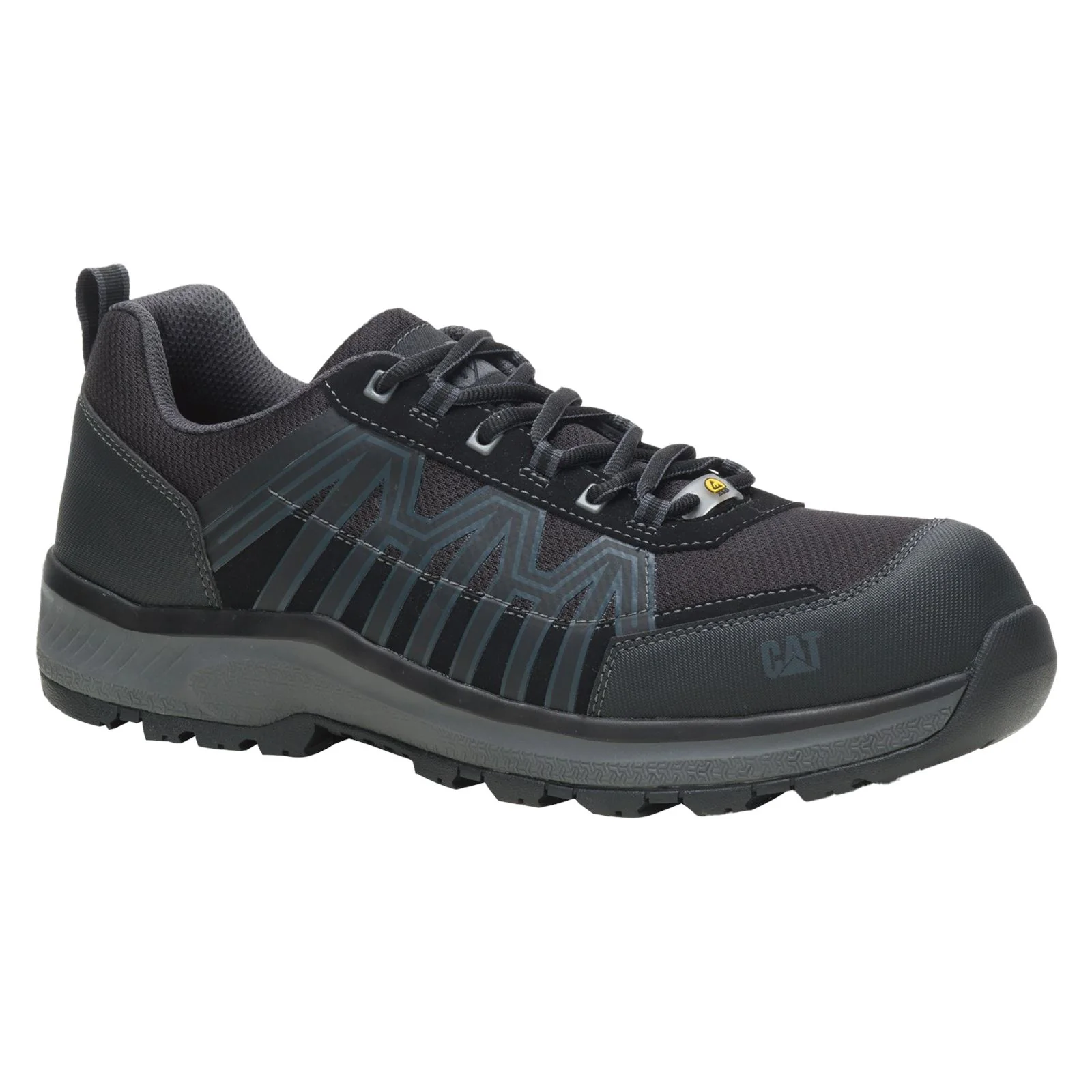 Caterpillar Men's Charge S3 Safety Trainer in Black - Image 5