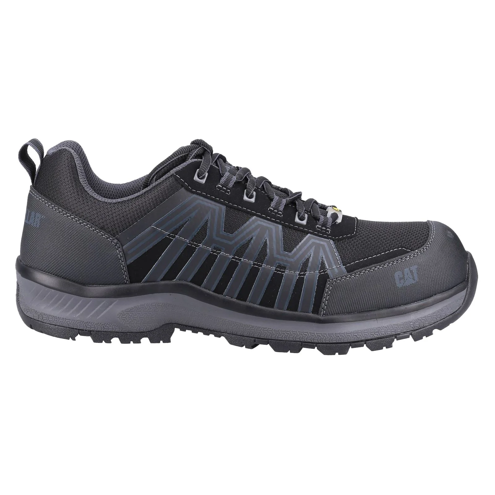 Caterpillar Men's Charge S3 Safety Trainer in Black - Image 8