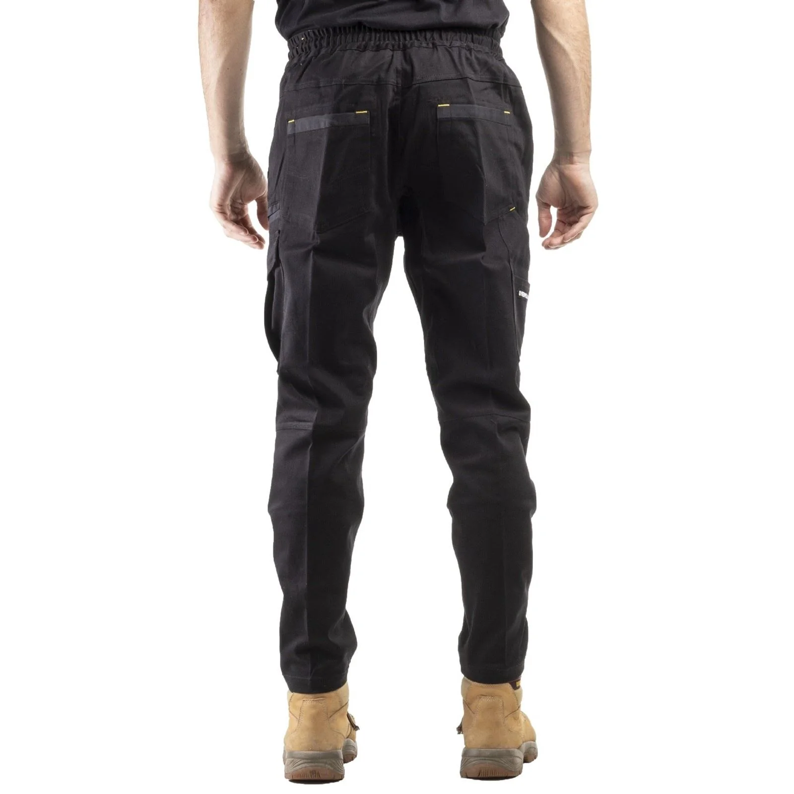 Caterpillar Men's Dynamic Trouser in Black - Image 3