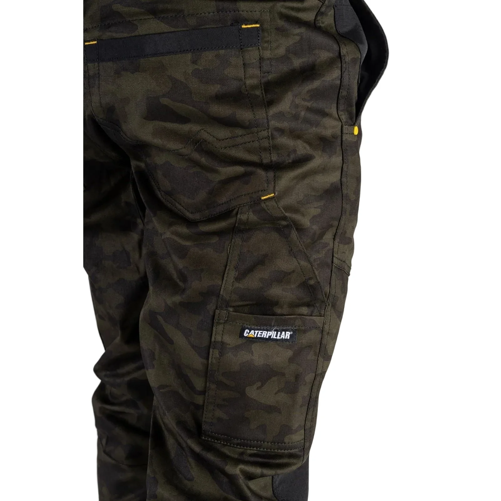 Caterpillar Dynamics Cotton Men's Green Outdoor Trousers - Image 8