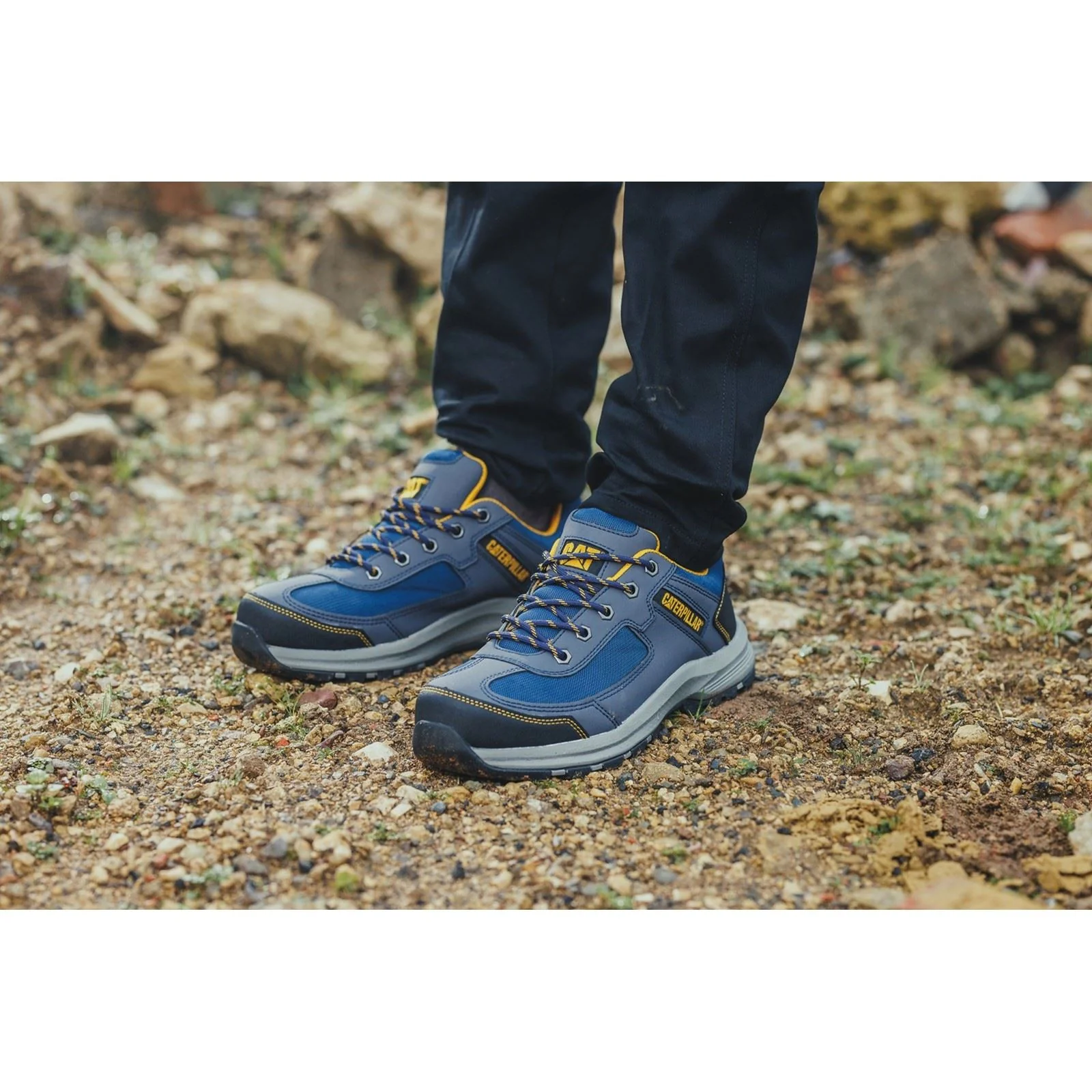 Caterpillar Men's Elmore Safety Trainer in Navy - Image 6