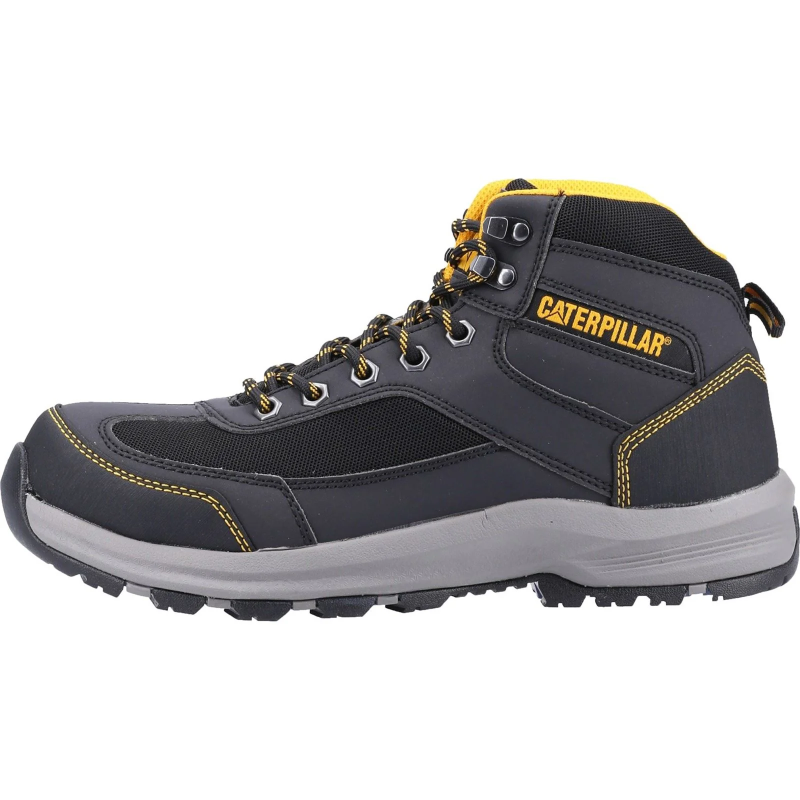 Caterpillar Men's Elmore Mid Safety Hiker in Grey - Image 5