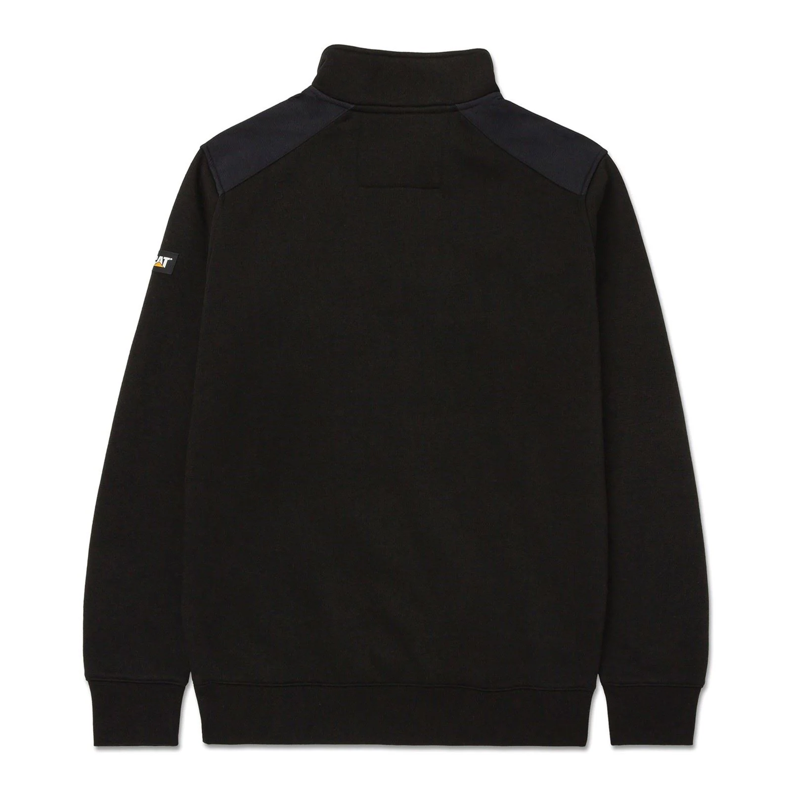 Caterpillar Essential 1/4 Zip Polyester Men's Black Sweatshirt - Image 5