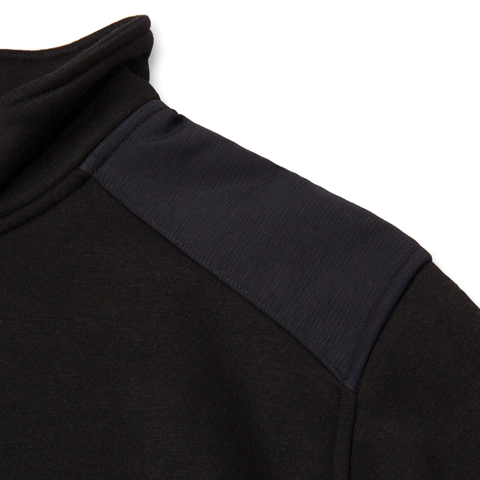 Caterpillar Essential 1/4 Zip Polyester Men's Black Sweatshirt - Image 8