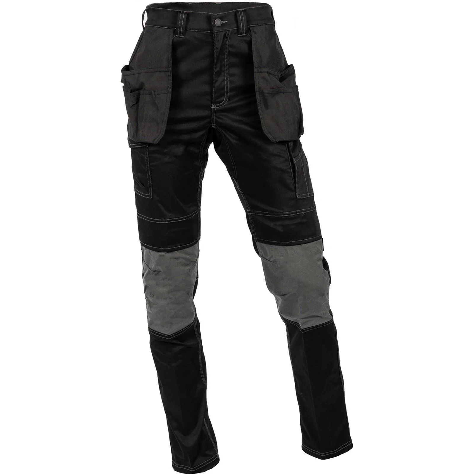 Caterpillar Essential Knee Pocket Stretch Holster Polyester Men's Black Outdoor Trousers - Image 2