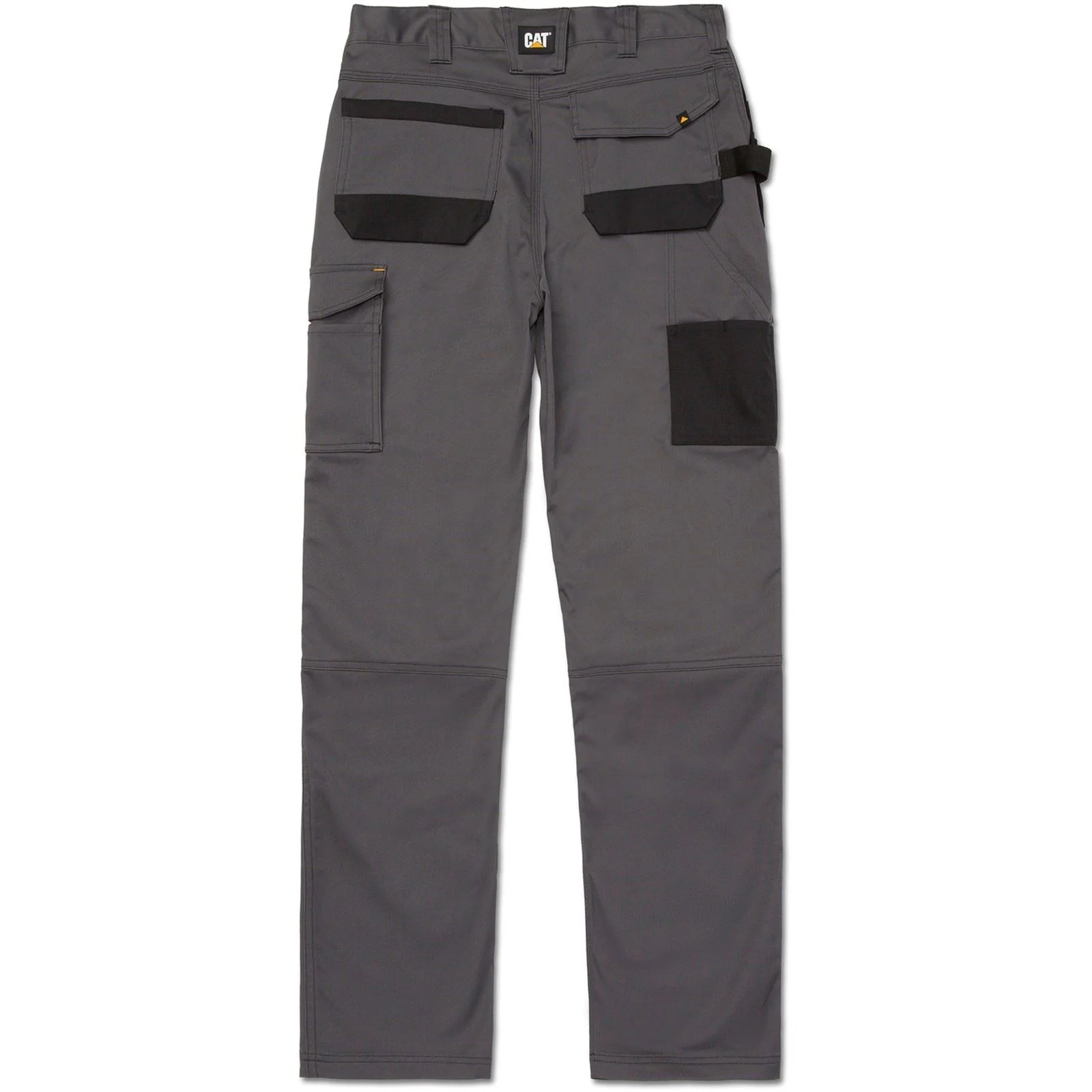 Caterpillar Essential Knee Pocket Stretch Holster Polyester Men's Grey Outdoor Trousers - Image 5