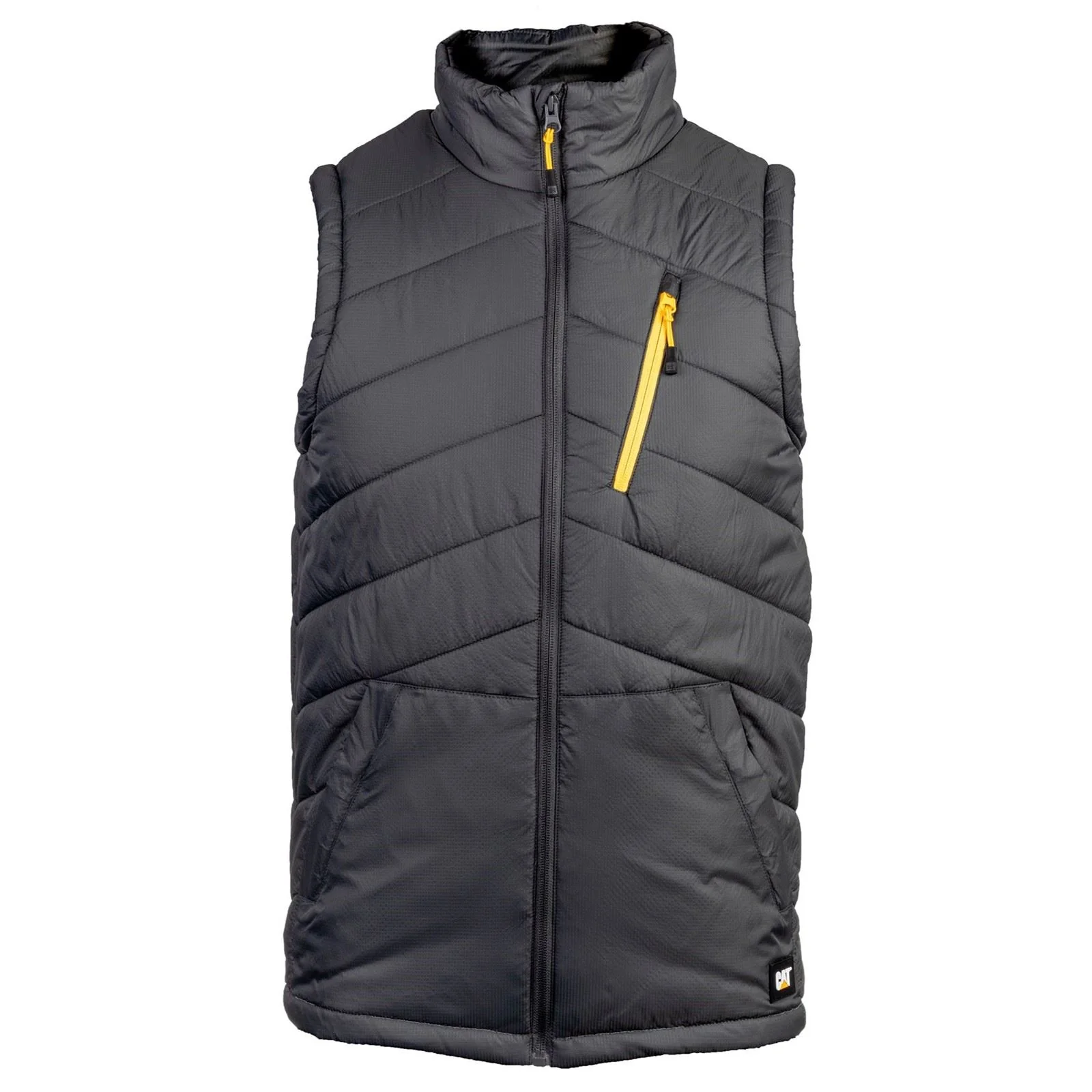 Caterpillar Men's Essentials Body Warmer in Dark Shadow