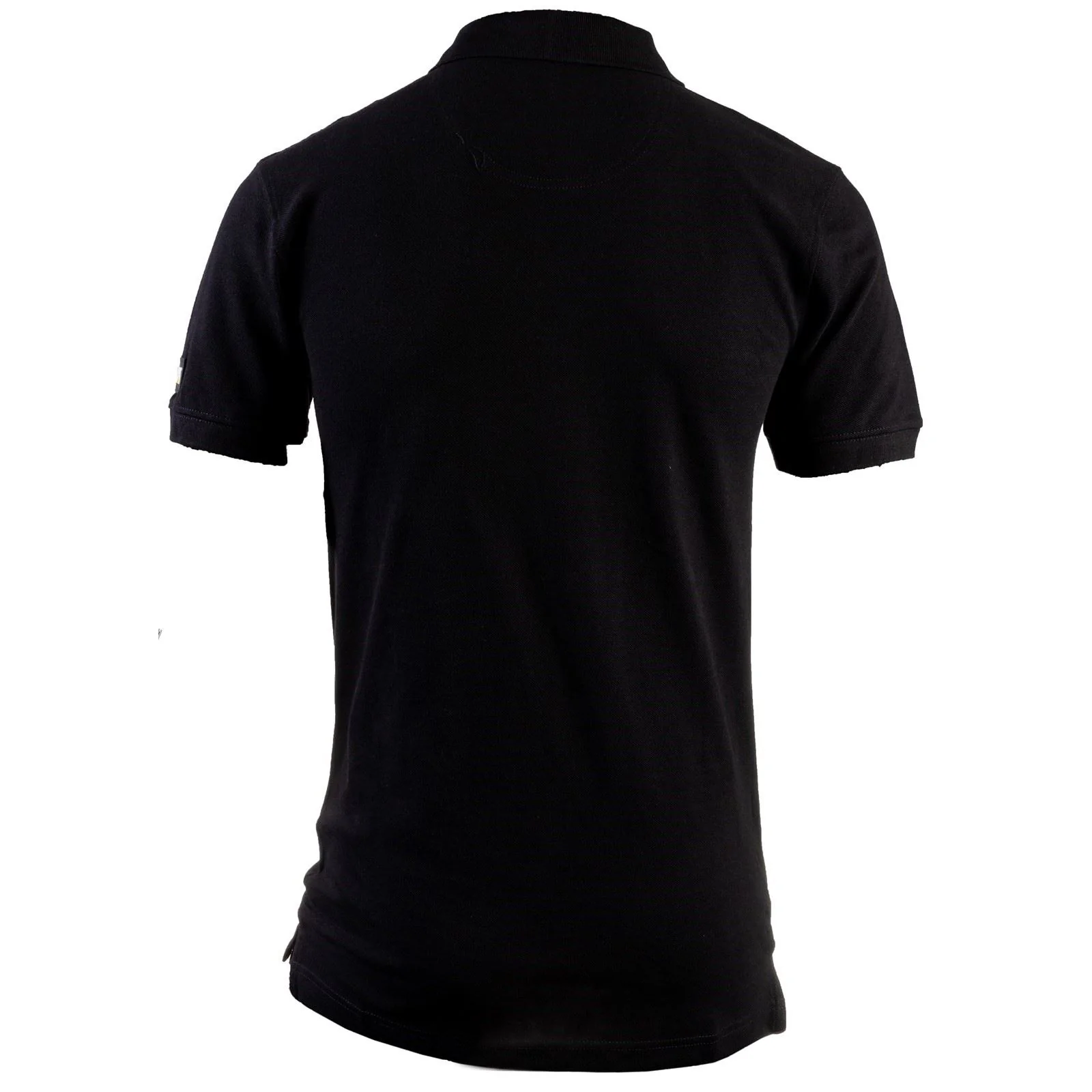 Caterpillar Men's Essentials Polo Shirt in Black - Image 3