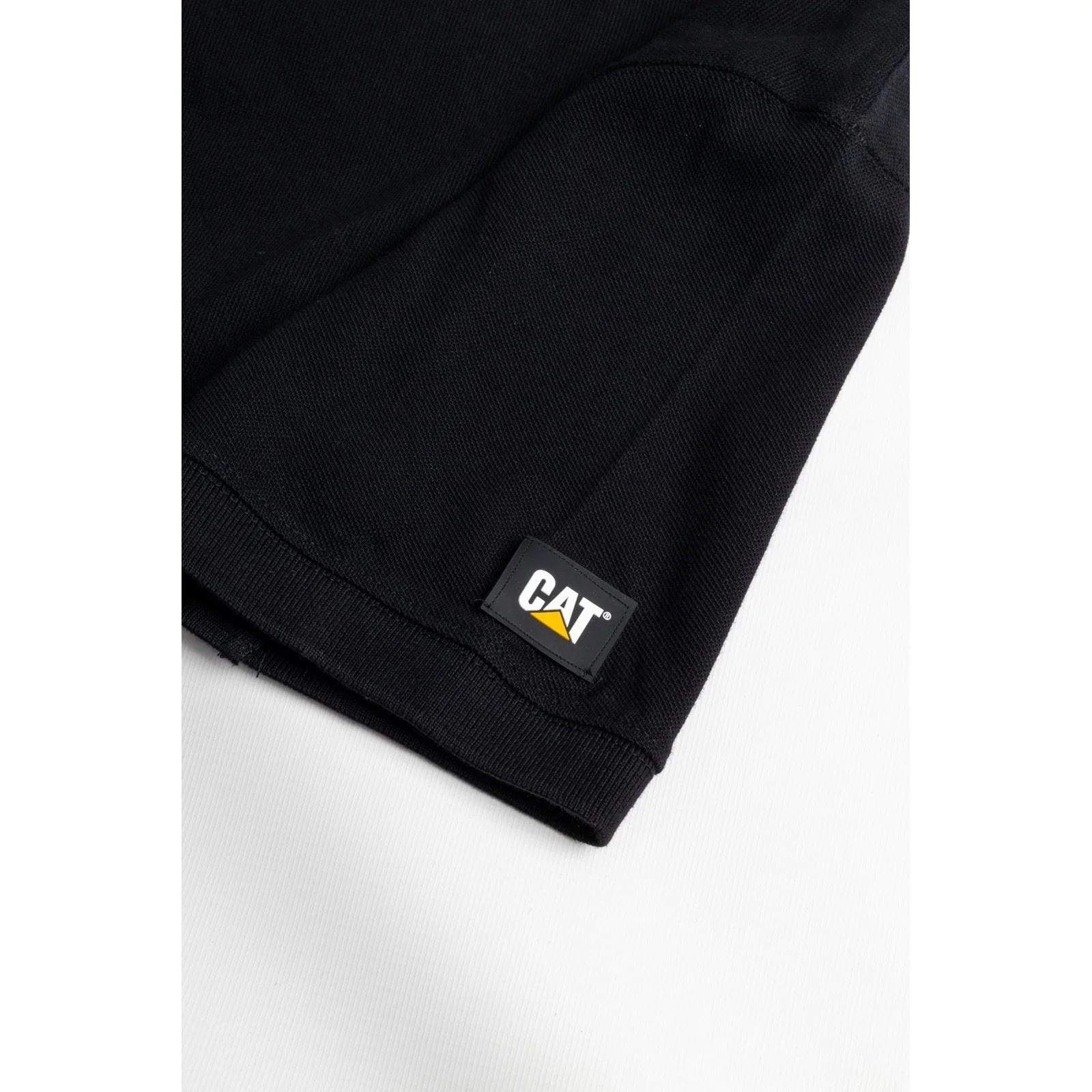 Caterpillar Men's Essentials Polo Shirt in Black - Image 4