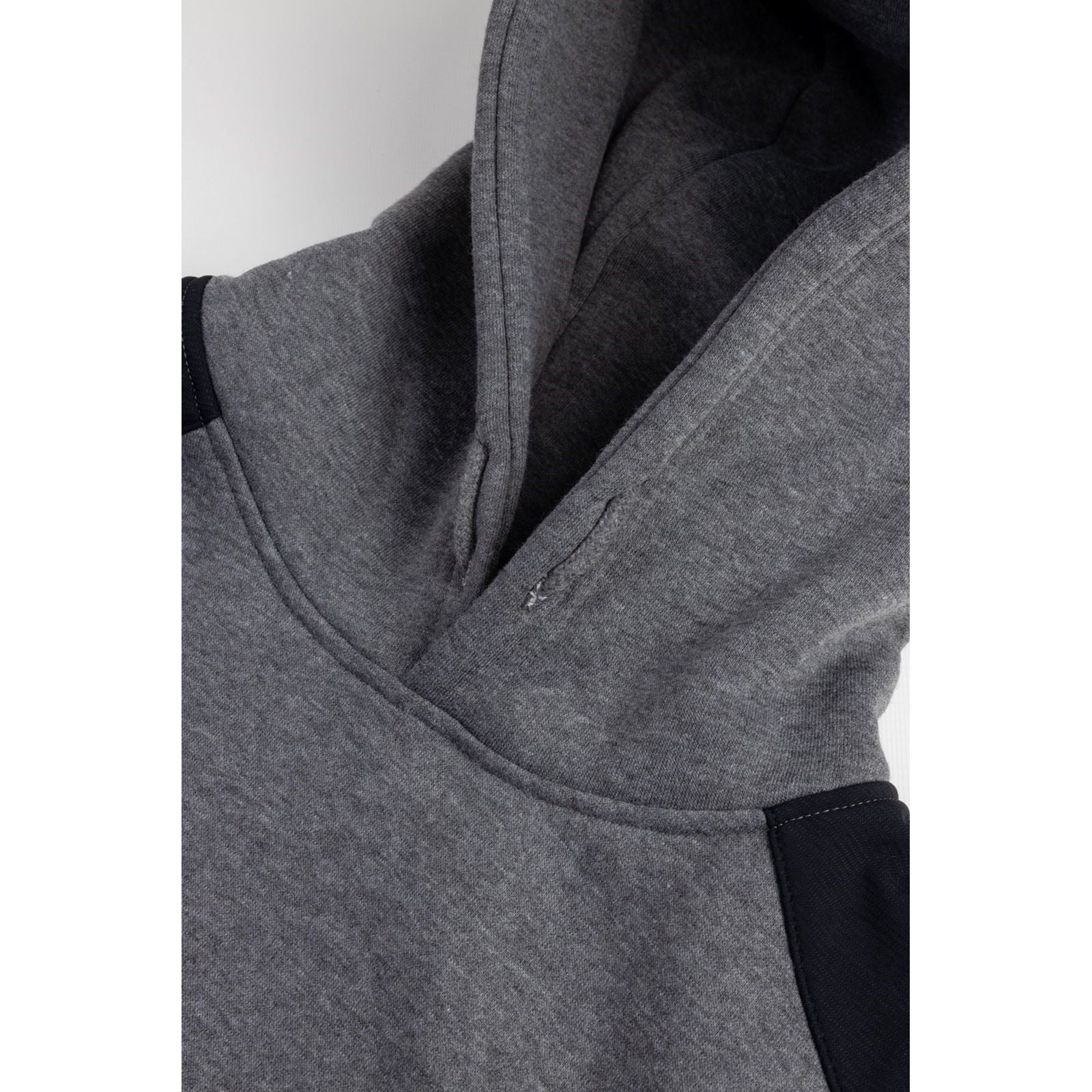 Caterpillar Men's Essentials Hooded Sweatshirt in Dark Heather Grey - Image 9