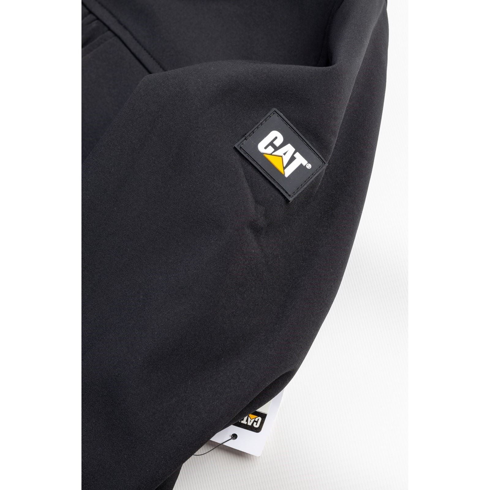 Caterpillar Men's Essentials Shell Jacket in Black - Image 6
