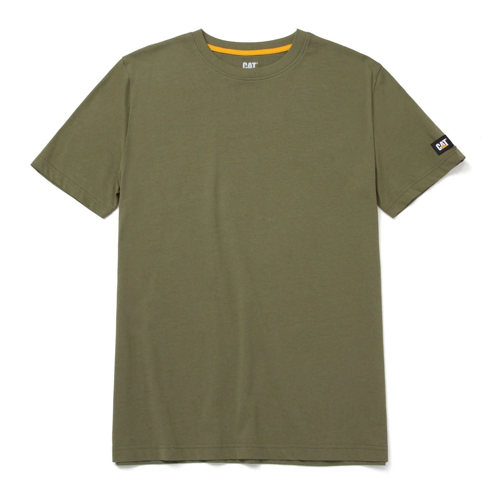 Caterpillar Men's Essentials Short-sleeve T-shirt in Marsh - Image 5