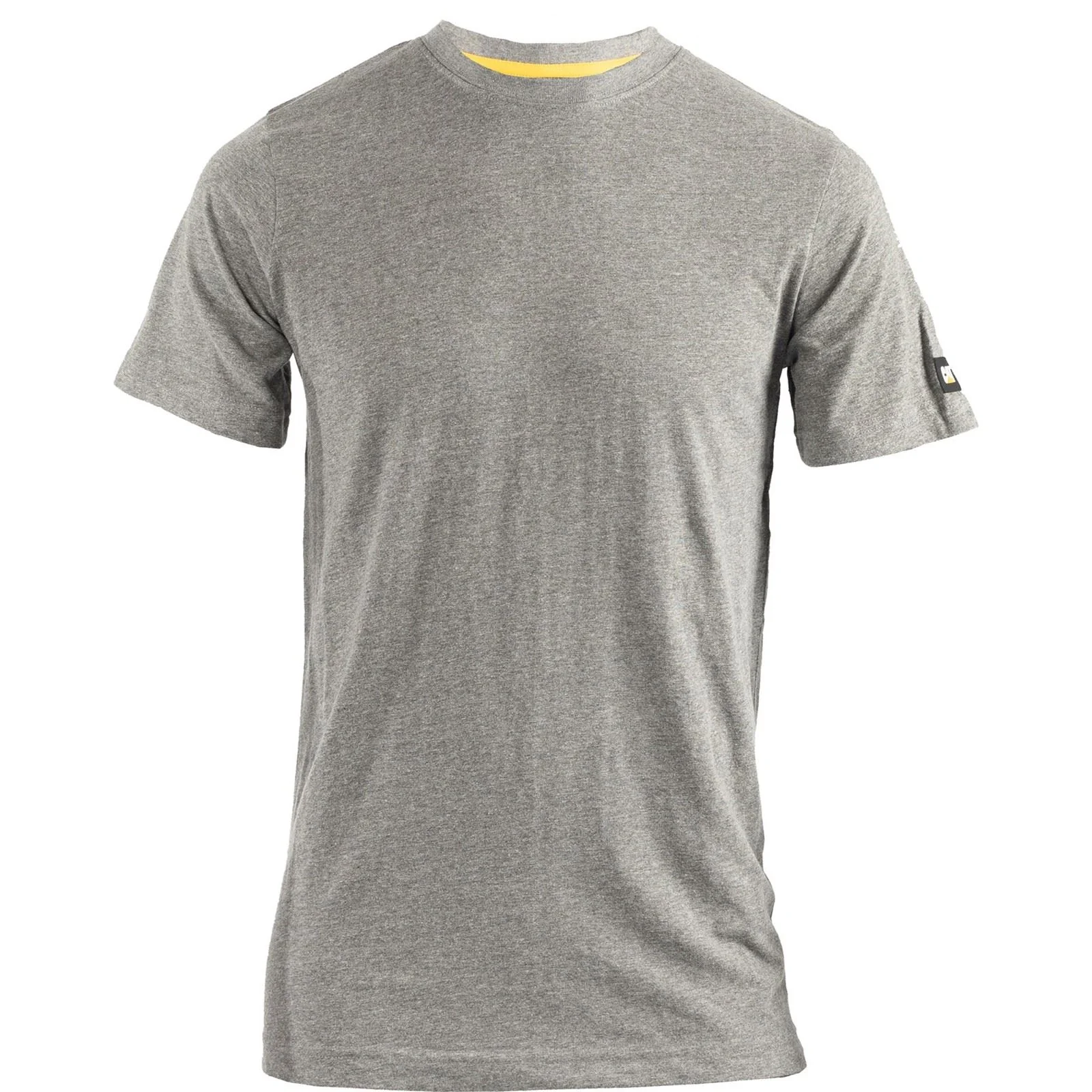 Caterpillar Men's Essentials Short-sleeve T-shirt in Dark Heather Grey