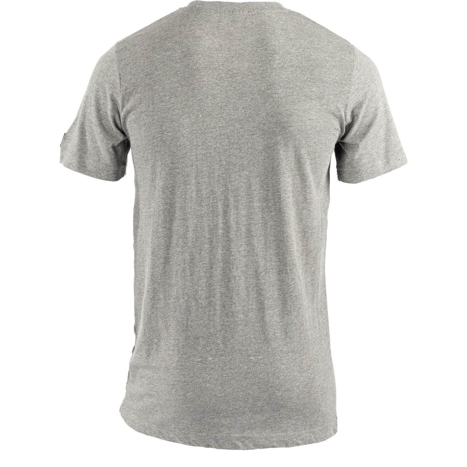 Caterpillar Men's Essentials Short-sleeve T-shirt in Dark Heather Grey - Image 2