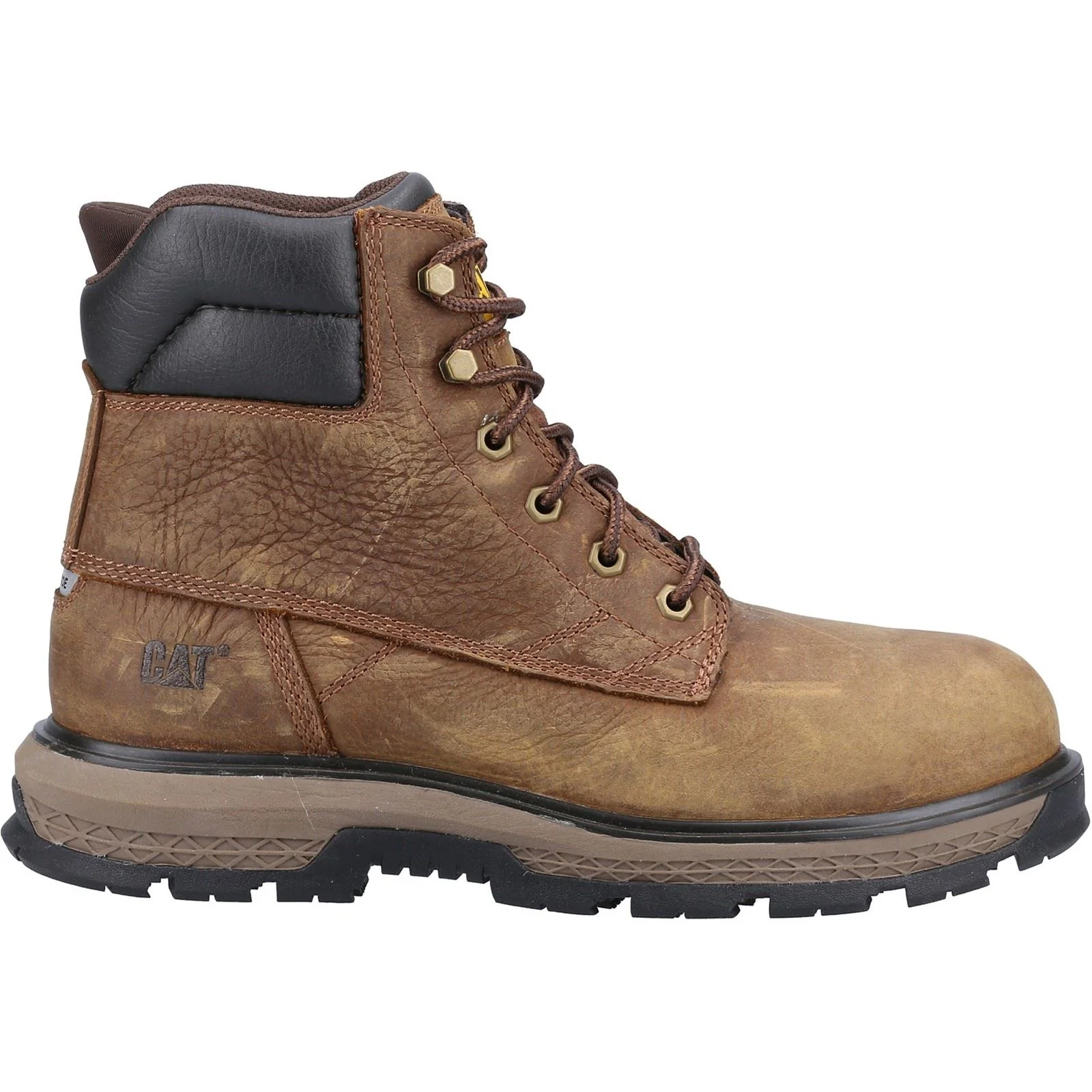 Caterpillar Men's Exposition Safety Boot in Pyramid - Image 4